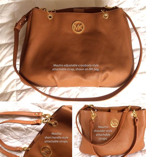 replacement straps michael kors tote|Michael Kors replacement shoulder strap.